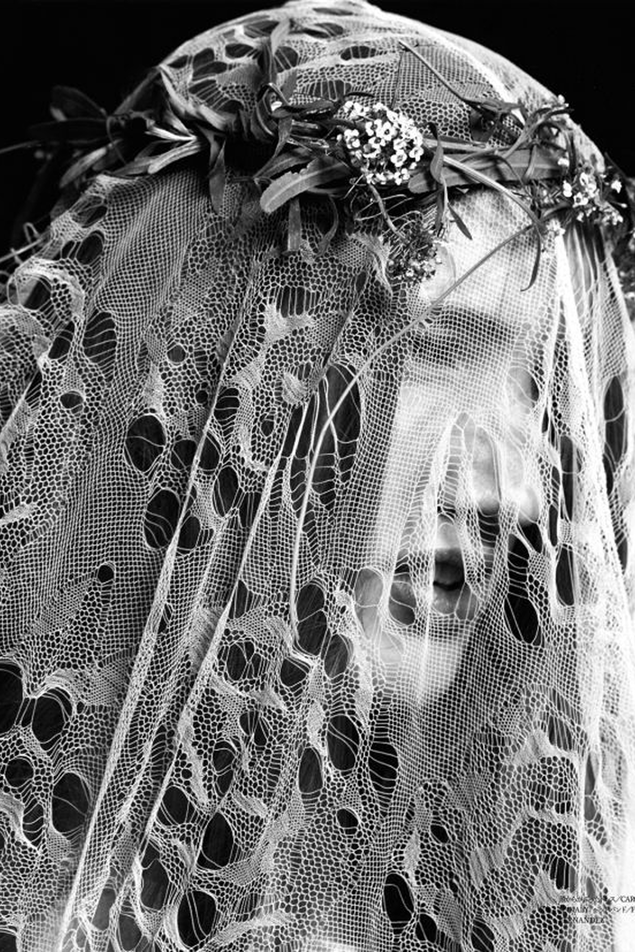 Фотография свадебной фаты